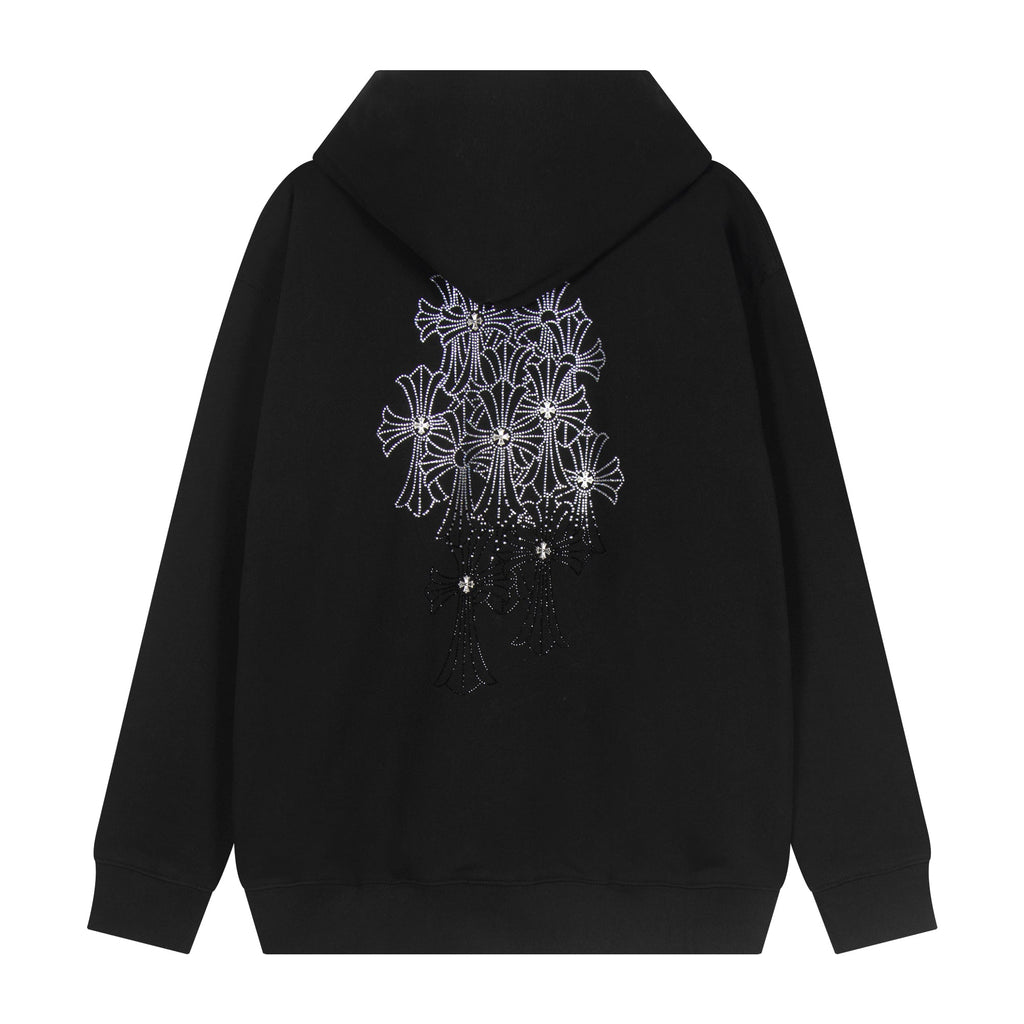 Chrome Hearts New Zip Up Hoodie -TQ02